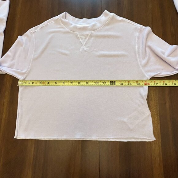 Athleta Girl Lot of 2 Long Sleeve Shirt/Sweater Purple Size M/8-10 - Picture 10 of 16